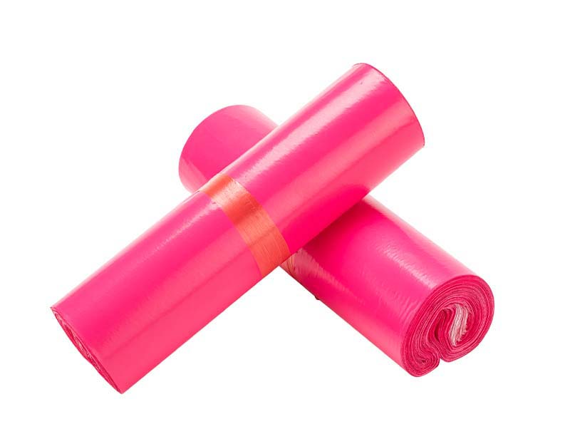 安塞玫红色快递袋-02